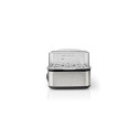 Nedis KAEB130EAL egg cooker 8 egg(s) 500 W Aluminium, Black