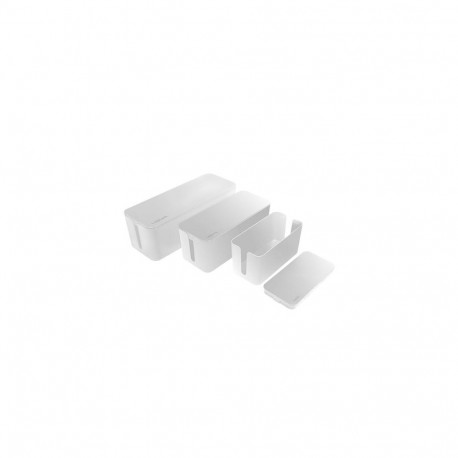 LogiLink KAB0078 cable organizer Universal Cable box White 3 pc(s)