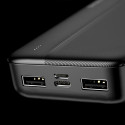 DUDAO powerbank 20000mAh 2xUSB-A 10W black K4S+