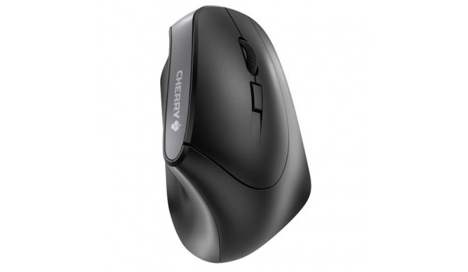 CHERRY MW 4500 Wireless 45 Degree Mouse, Black, USB