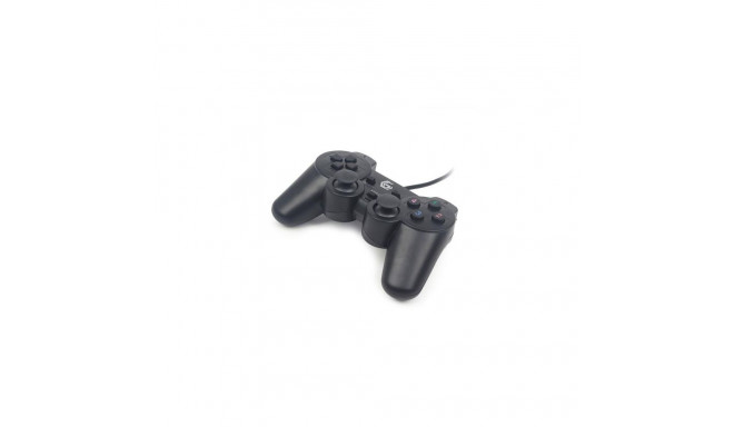 Gembird JPD-UDV-01 Gaming Controller Black USB 2.0 Gamepad Analogue / Digital PC