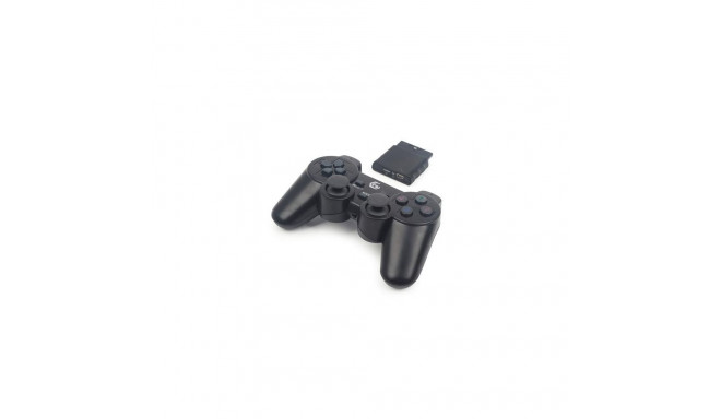 Gembird JPD-WDV-01 Gaming Controller Black RF Gamepad PC, Playstation 2, Playstation 3