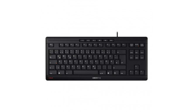 CHERRY STREAM TKL keyboard Universal USB QWERTZ German Black