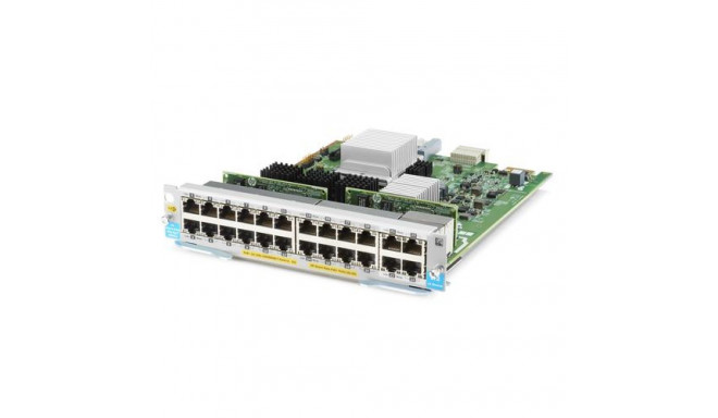HPE Aruba Networking 20p 10/100/1000BASE-T PoE+ 4p 1/2.5/5/10GBASE-T PoE+ MACsec v3 zl2 Module
