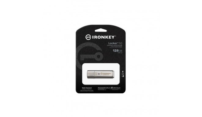 Kingston Technology IronKey 128GB IKLP50 AES USB, w/256bit Encryption