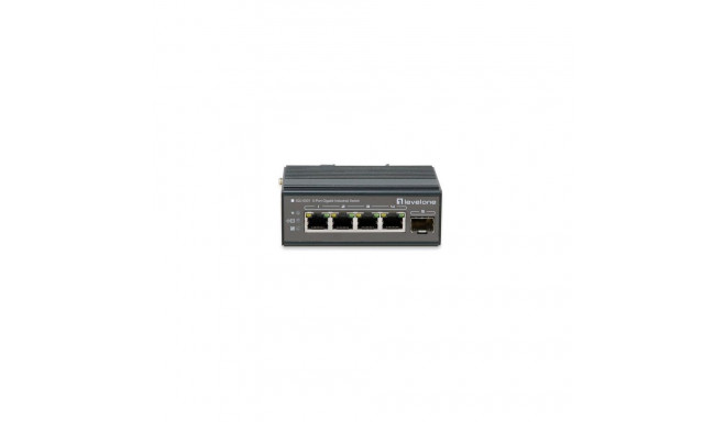LevelOne IGU-0501 network switch Gigabit Ethernet (10/100/1000) Black