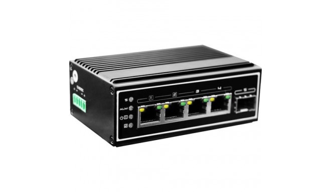 LevelOne IGP-0502 network switch Unmanaged Gigabit Ethernet (10/100/1000) Power over Ethernet (PoE) 