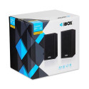 iBox IGLSP1B loudspeaker 2-way Black Wired 10 W