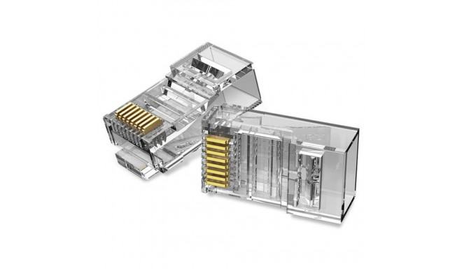 Vention Cat.5E UTP RJ45 Modular Plug Transparent 50 Pack