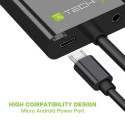 Techly Cable Adapter Converter HDMI to VGA with Micro USB and Audio IDATA HDMI-VGA2AU