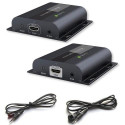 Techly Additional HDMI HDbitT IR Extender Receiver on 120m Cat.6 Cable