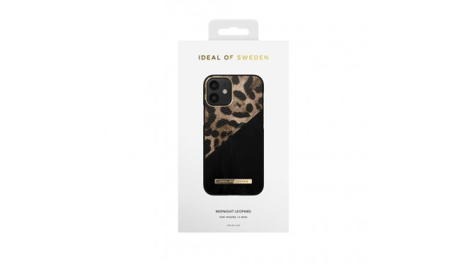 iDeal of Sweden Atelier Case iPhone 12 MINI Midnight Leoprd