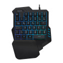 LogiLink ID0181 keyboard Gaming USB English Black