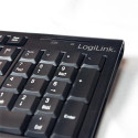LogiLink ID0104 keyboard Mouse included Office RF Wireless QWERTZ Black