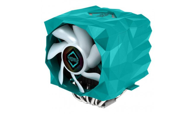 Iceberg Thermal IceSLEET X7 Dual Processor Cooler 12 cm Teal 1 pc(s)