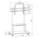 Techly ICA-TR31 signage display mount 3.05 m (120&quot;) Black