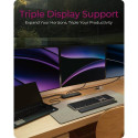 ICY BOX 11-in-1 Mobile DockingStation with Triple Video Output