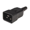 Techly I-CASE STRIP-18C20 power distribution unit (PDU) 8 AC outlet(s) 1U Black, Red