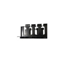 Techly Cable Entry Panel 19" 2U with Cover