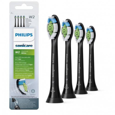 Philips W Optimal White HX6064/11 4-pack sonic toothbrush heads