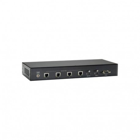 LevelOne HDMI over Cat.5 Transmitter, HDBaseT, 100m, 4 Channel Outputs, 802.3af PoE