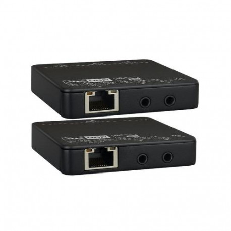 LevelOne HVE-9006 AV extender AV transmitter & receiver Black