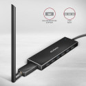 Axagon HUE-F7C 7x USB 3.2 Gen 1 ALU FLAT hub micro power IN 30cm USB-C USB 3.2 Gen 1 (3.1 Gen 1) Typ