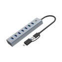 Conceptronic HUBBIES21G 7-Port USB 3.0 Hub, 5Gbps, USB-A x 7