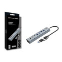 Conceptronic HUBBIES20G 7-Port USB 3.0 Hub, 5Gbps, USB-C x 3, USB-A x 4