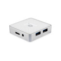 Conceptronic HUBBIES03W interface hub USB 3.2 Gen 1 (3.1 Gen 1) Micro-B 5000 Mbit/s White
