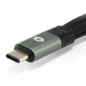 Conceptronic HUBBIES USB 3.1 Type-C to 1-Port USB 3.0 + 2-Port USB 2.0 Cable Hub, grey