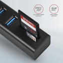Axagon HMA-CR3A laptop dock/port replicator Wired USB 3.2 Gen 1 (3.1 Gen 1) Type-A Black