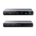 Targus HDTB4D-EUZ laptop dock/port replicator Thunderbolt 4 Grey