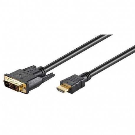 Microconnect HDM191812 video cable adapter 2 m HDMI Type A (Standard) DVI-D Black