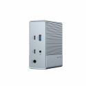 HYPER HDG212B laptop dock/port replicator Docking USB 3.2 Gen 2 (3.1 Gen 2) Type-C Silver