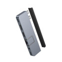 HYPER HD575-GRY-GL laptop dock/port replicator USB 3.2 Gen 1 (3.1 Gen 1) Type-C Grey