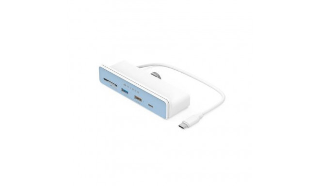 HYPER HD34A8 laptop dock/port replicator USB 3.2 Gen 1 (3.1 Gen 1) Type-C White