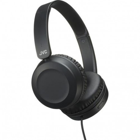JVC Powerful Sound Wired On Ear Black