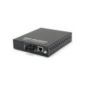 LevelOne RJ45 to SC Managed Gigabit Media Converter, Single-Mode Fiber, 20km