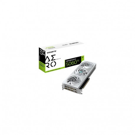 GIGABYTE GeForce RTX 5060 Ti AERO OC 16G Graphics Card - 16GB GDDR7, 128bit, PCI-E 5.0, 2647MHz Core