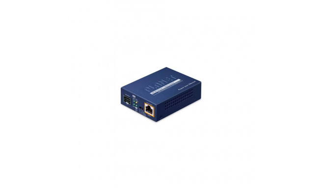 PLANET 1-Port 100/1000X SFP to network media converter Blue