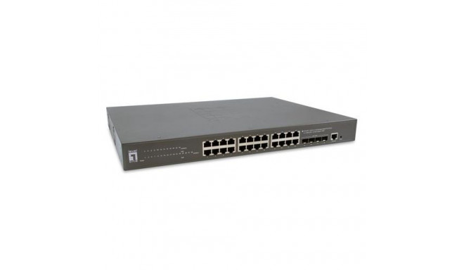 LevelOne GTP-2871 network switch Managed L3 Gigabit Ethernet (10/100/1000) Power over Ethernet (PoE)
