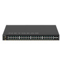 NETGEAR M4350-48G4XF Managed L3 Gigabit Ethernet (10/100/1000) Power over Ethernet (PoE) 1U Black