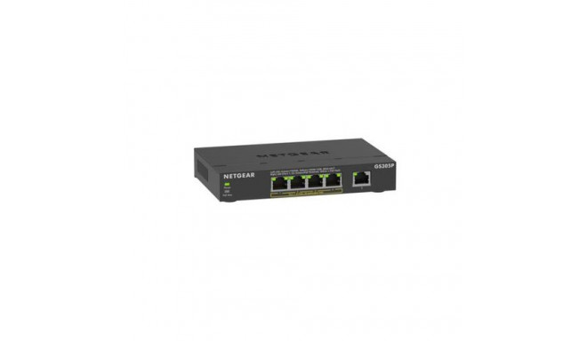 NETGEAR GS305Pv3 Unmanaged Gigabit Ethernet (10/100/1000) Power over Ethernet (PoE) Black