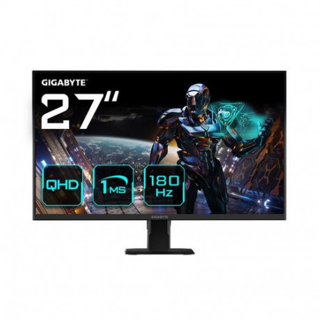 GIGABYTE GS27QA 27" QHD Gaming Monitor - 2560 x 1440 (QHD), 180Hz, 1ms, 300 cd/m2, FreeSync