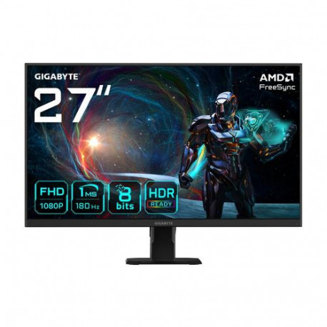 GIGABYTE GS27FA 27" FHD Gaming Monitor - 1920 x 1080, 180Hz, 1ms, 300 cd/m², FreeSync, HDR Read