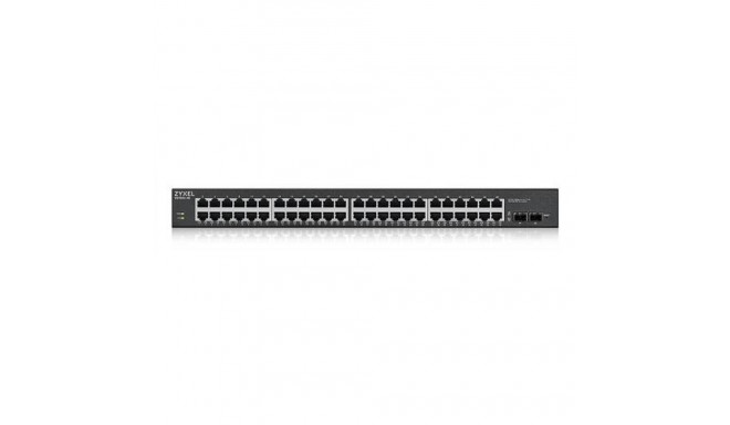 Zyxel GS1900-48HPv2 Managed L2 Gigabit Ethernet (10/100/1000) Power over Ethernet (PoE) Black