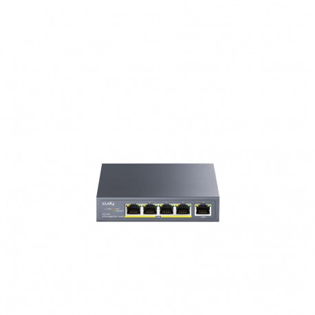 Cudy GS1005P network switch Gigabit Ethernet (10/100/1000) Power over Ethernet (PoE) Grey