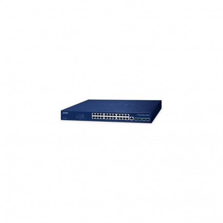 PLANET Layer 3 24-Port 10/100/1000T Managed L3 Gigabit Ethernet (10/100/1000) Power over Ethernet (P