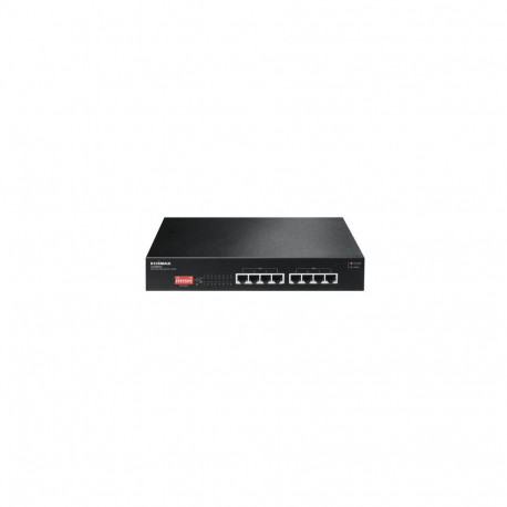 Edimax GS-1008P V2 network switch Gigabit Ethernet (10/100/1000) Power over Ethernet (PoE) Black